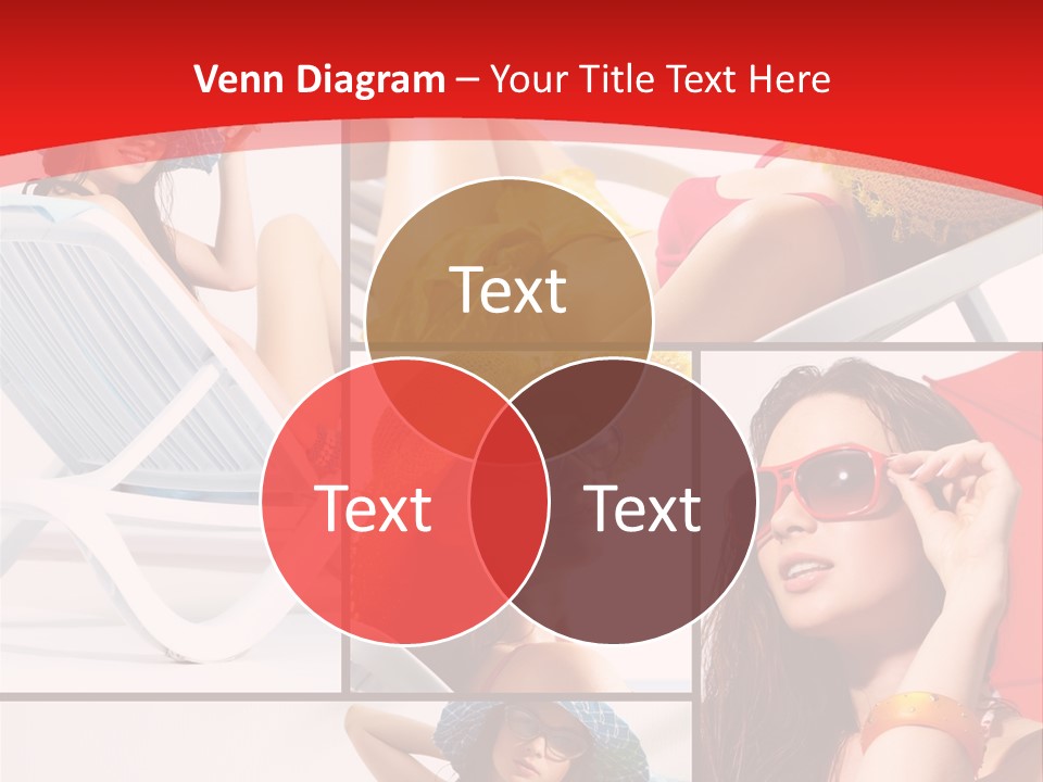 Lady Feminine Smiling PowerPoint Template