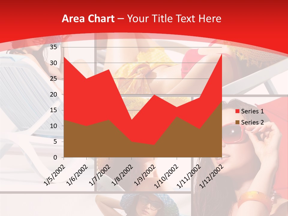 Lady Feminine Smiling PowerPoint Template