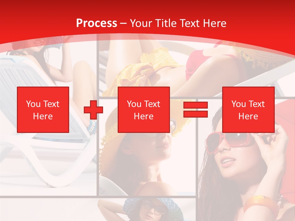 Lady Feminine Smiling PowerPoint Template