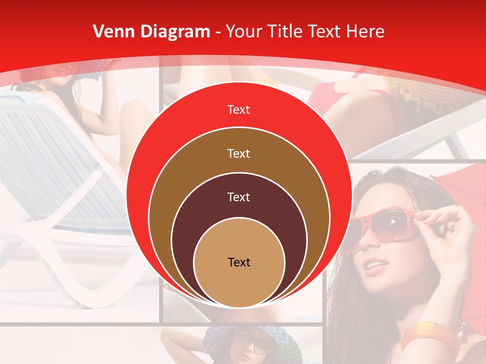 Lady Feminine Smiling PowerPoint Template