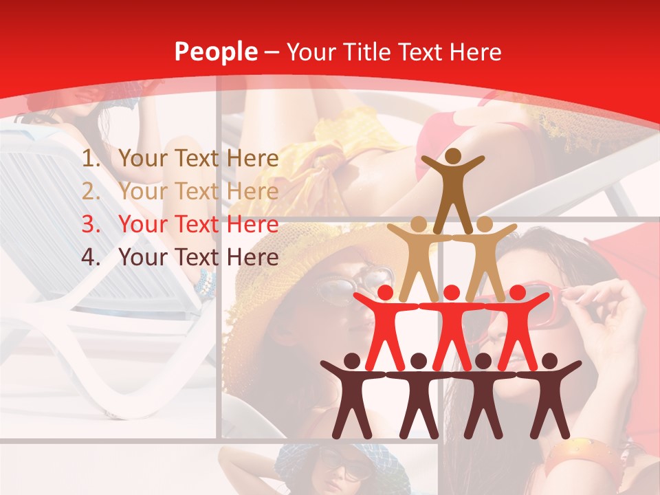 Lady Feminine Smiling PowerPoint Template