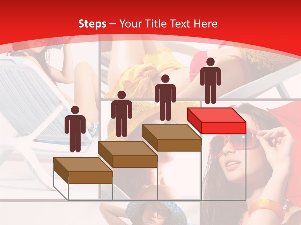 Lady Feminine Smiling PowerPoint Template