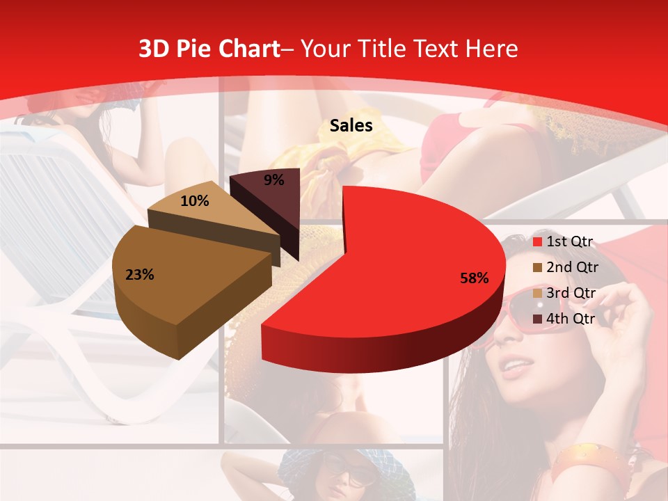 Lady Feminine Smiling PowerPoint Template