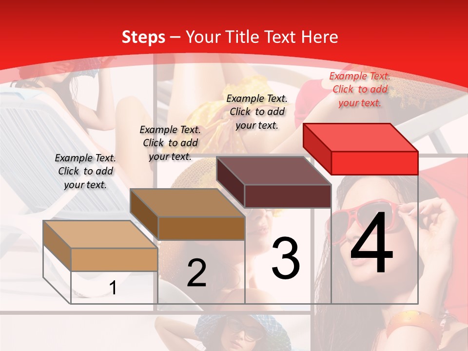 Lady Feminine Smiling PowerPoint Template