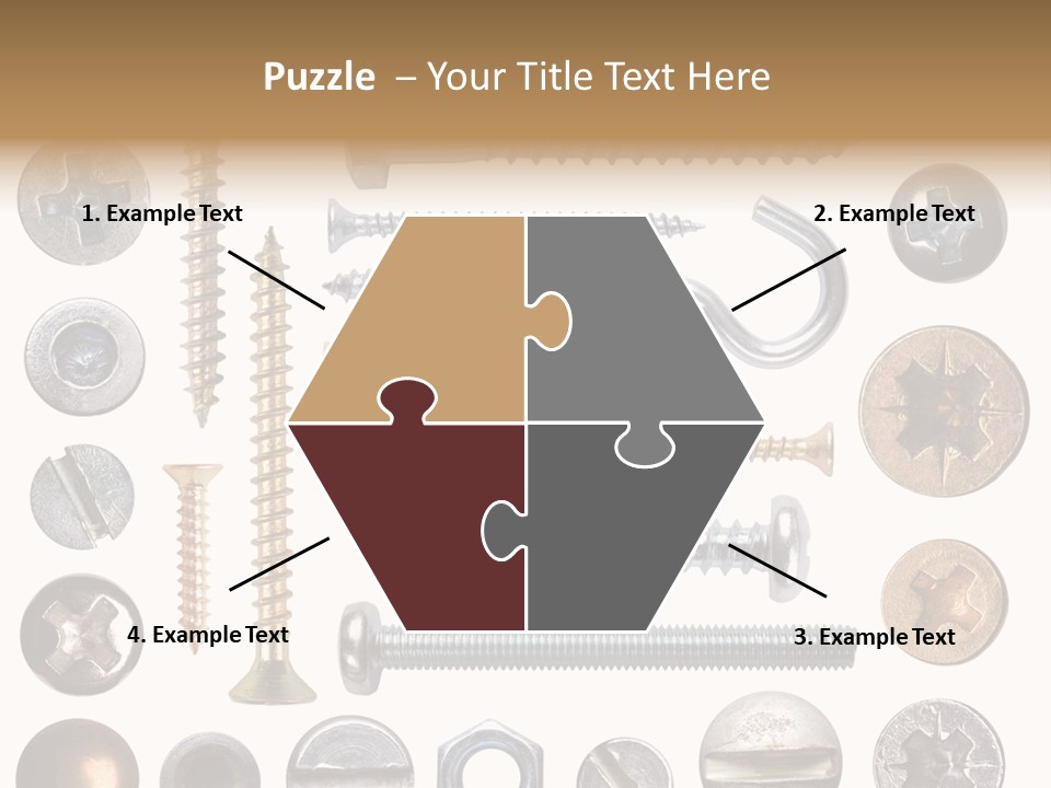 Construction Isolated Pattern PowerPoint Template