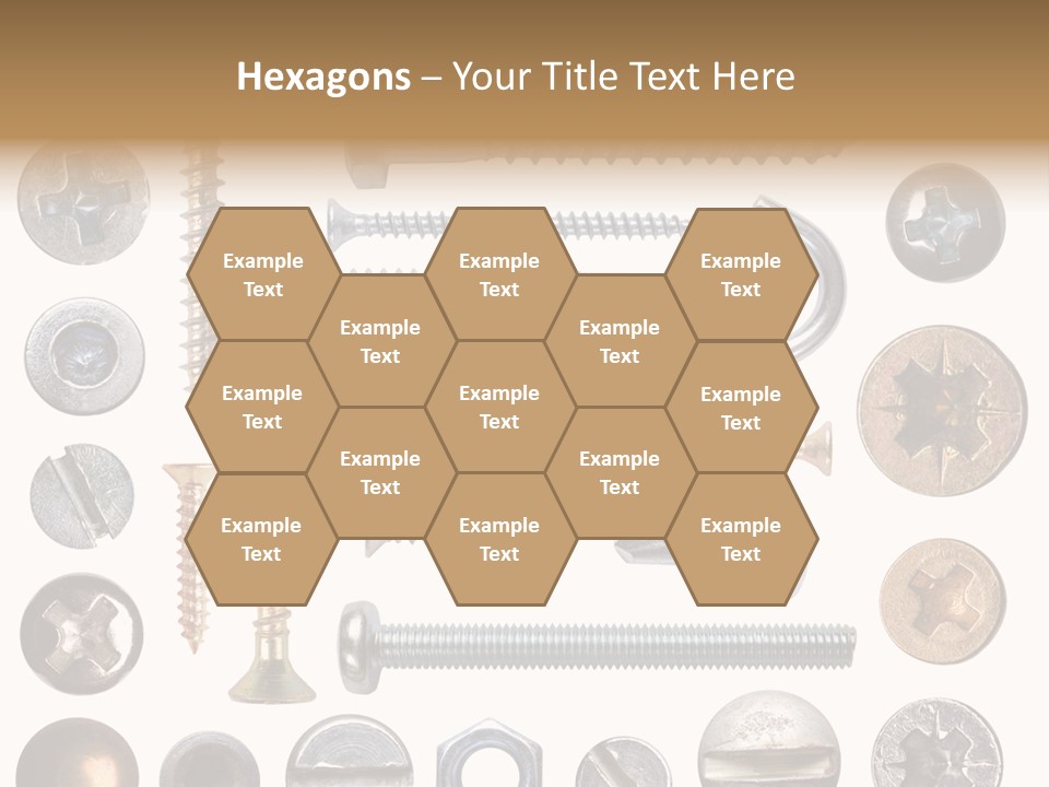 Construction Isolated Pattern PowerPoint Template
