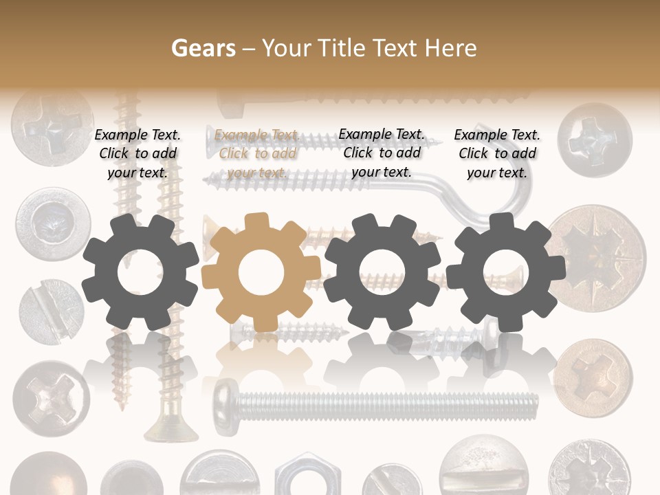 Construction Isolated Pattern PowerPoint Template
