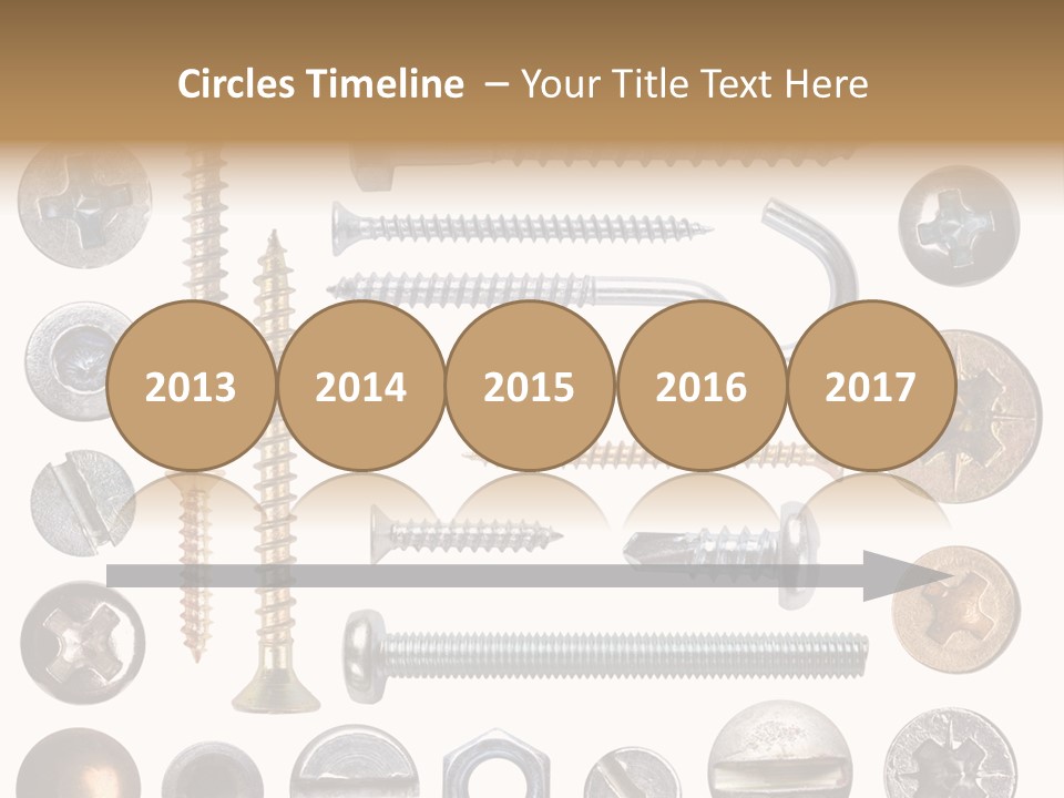 Construction Isolated Pattern PowerPoint Template