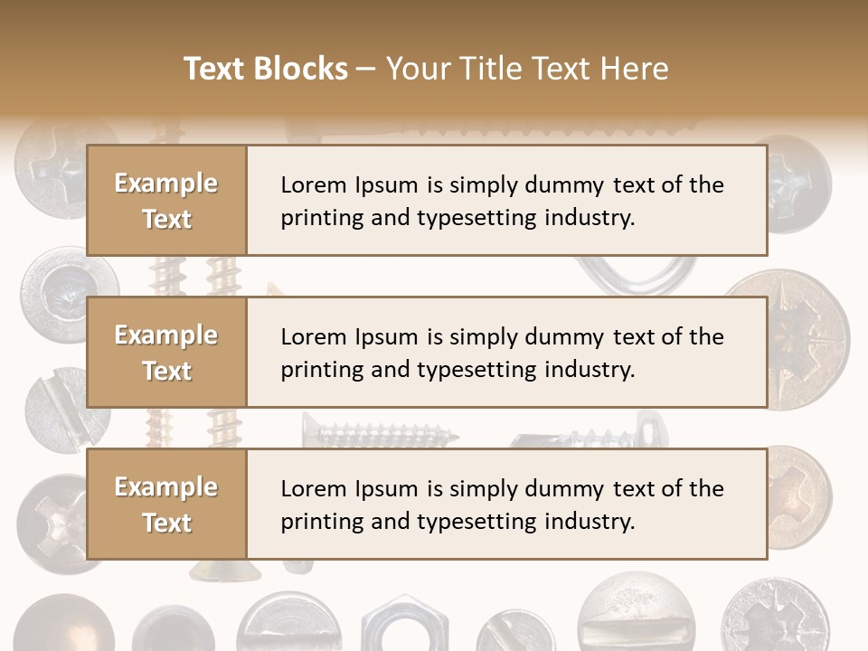 Construction Isolated Pattern PowerPoint Template