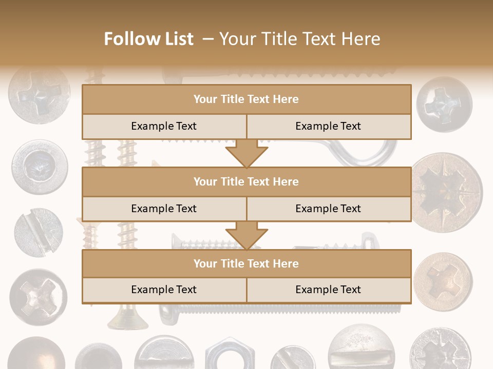 Construction Isolated Pattern PowerPoint Template