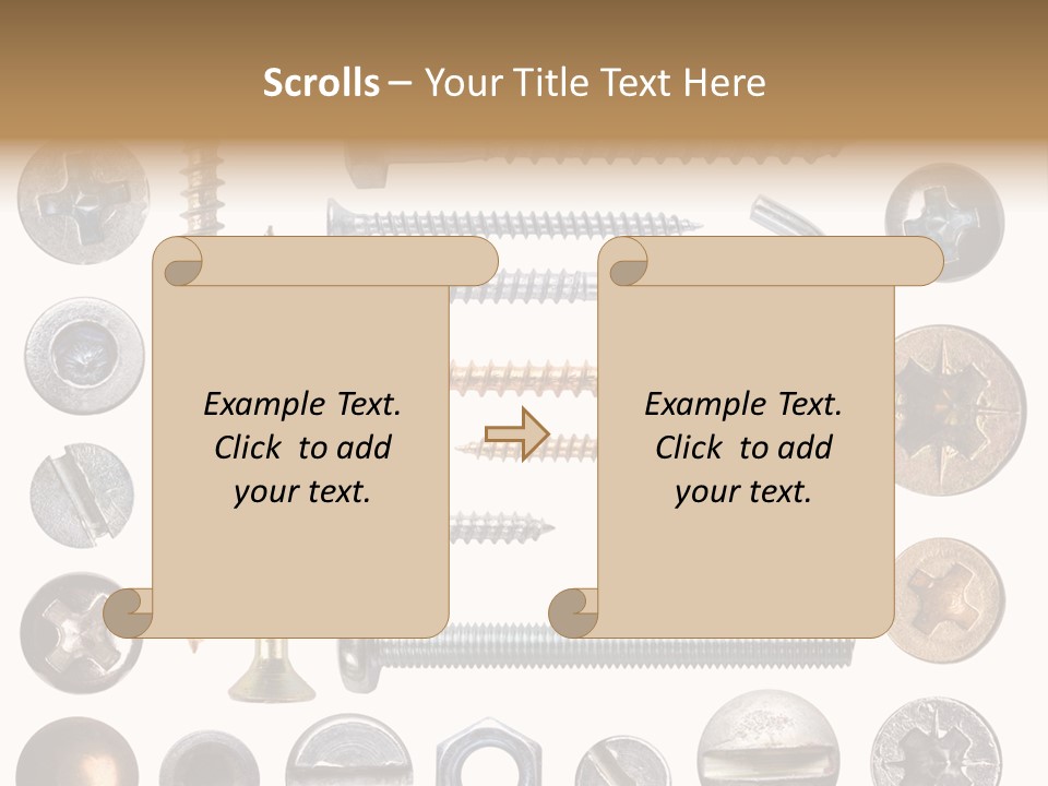 Construction Isolated Pattern PowerPoint Template
