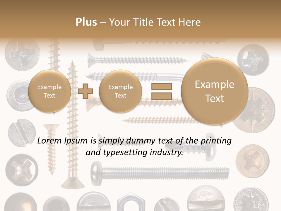 Construction Isolated Pattern PowerPoint Template