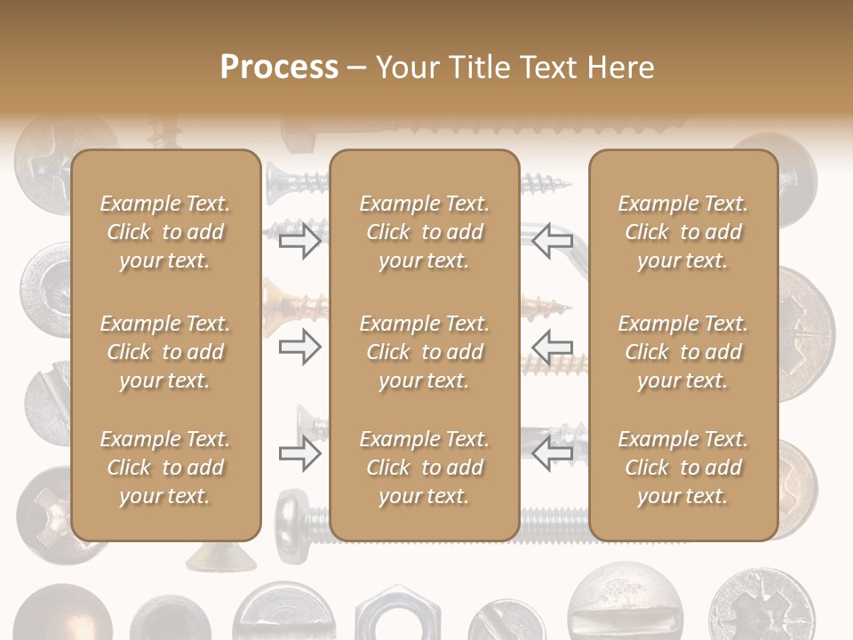 Construction Isolated Pattern PowerPoint Template
