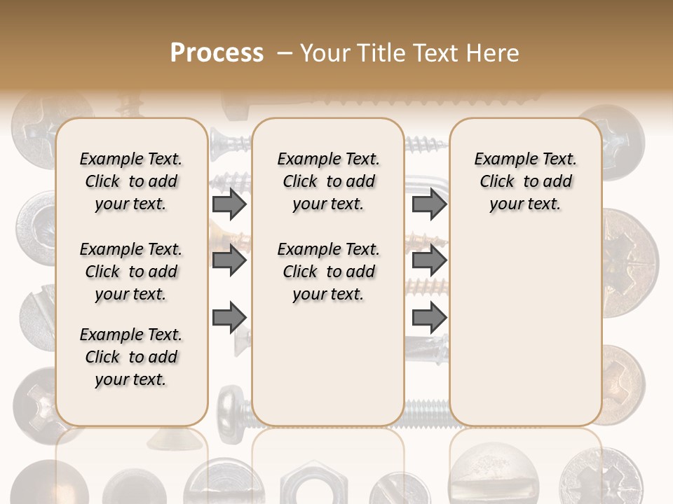 Construction Isolated Pattern PowerPoint Template