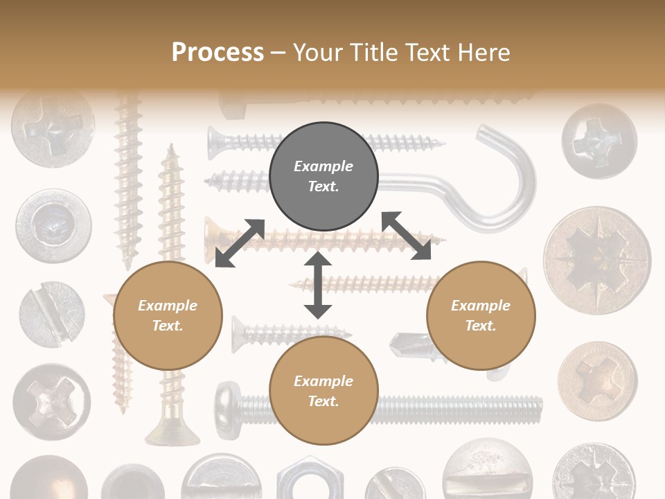 Construction Isolated Pattern PowerPoint Template