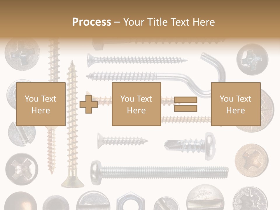 Construction Isolated Pattern PowerPoint Template