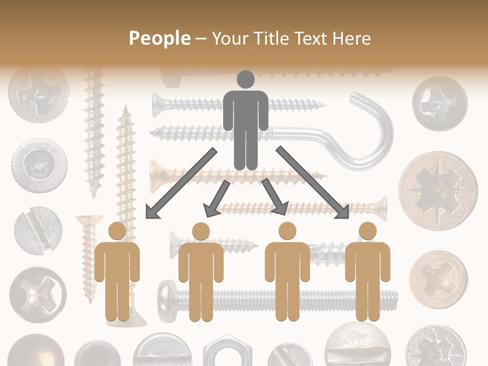 Construction Isolated Pattern PowerPoint Template