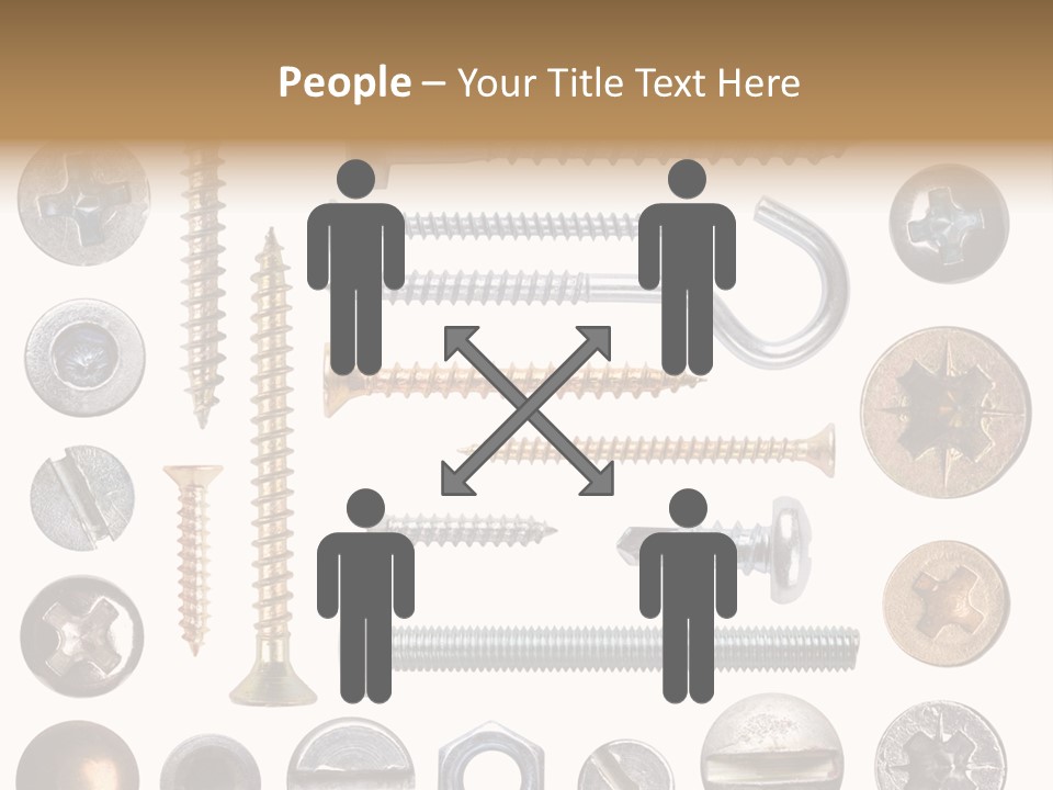 Construction Isolated Pattern PowerPoint Template