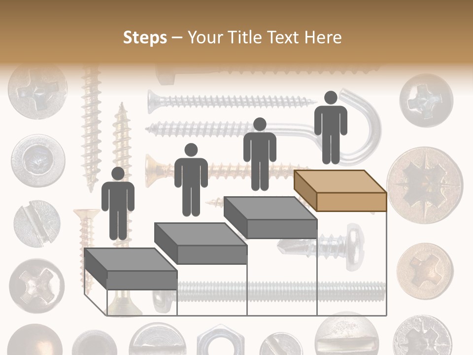 Construction Isolated Pattern PowerPoint Template