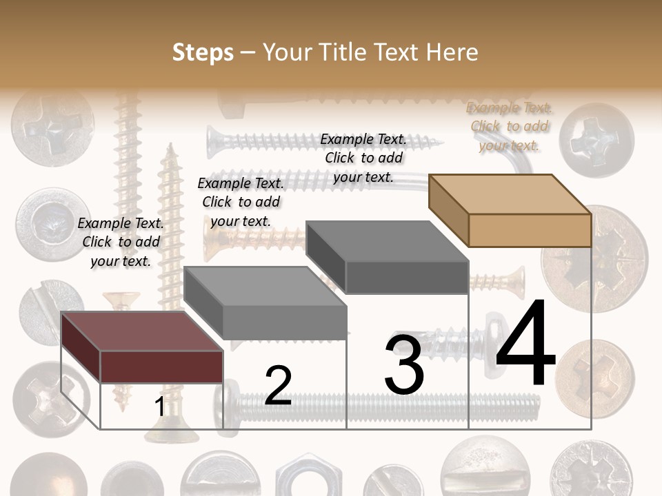 Construction Isolated Pattern PowerPoint Template