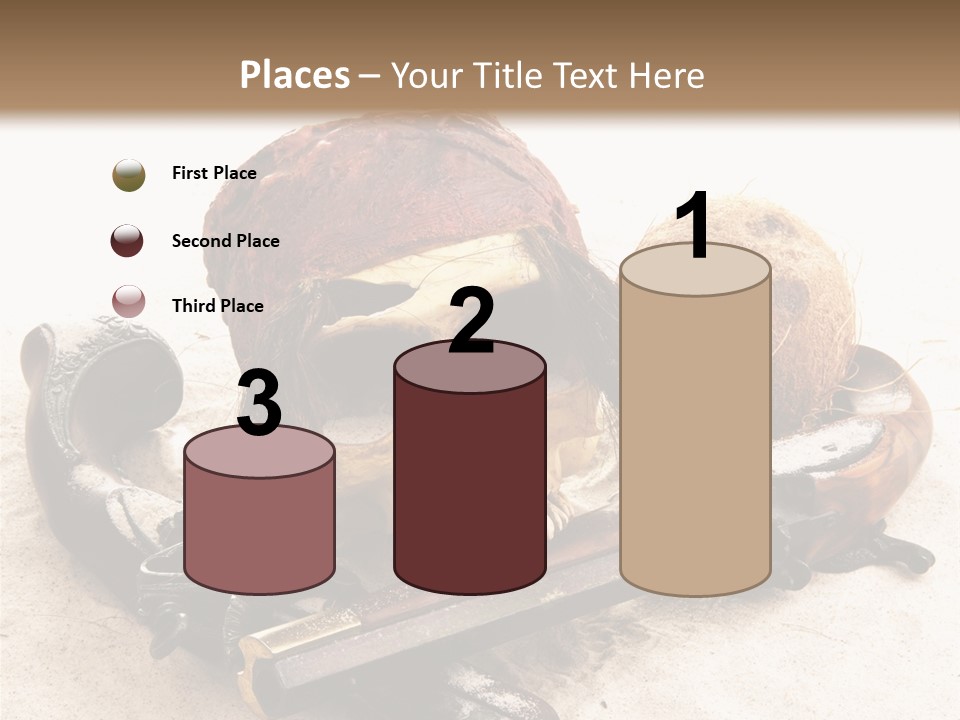 Skeleton Black Bone PowerPoint Template