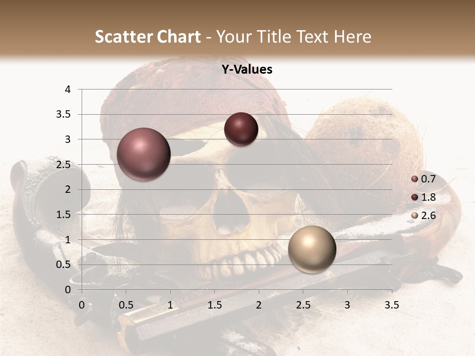 Skeleton Black Bone PowerPoint Template