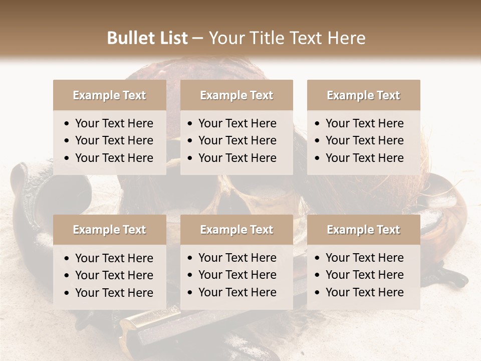 Skeleton Black Bone PowerPoint Template