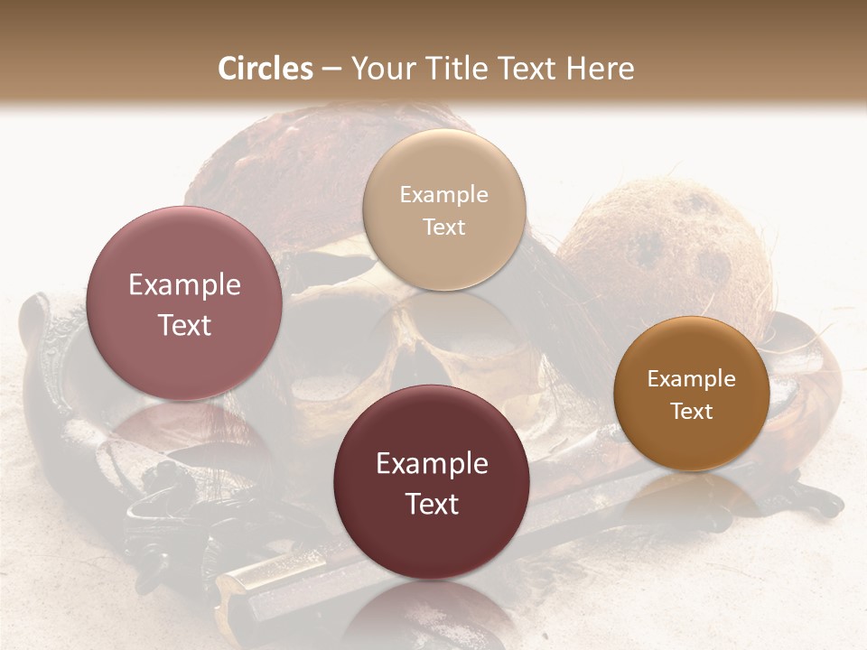 Skeleton Black Bone PowerPoint Template