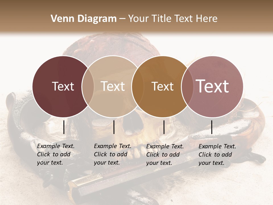 Skeleton Black Bone PowerPoint Template