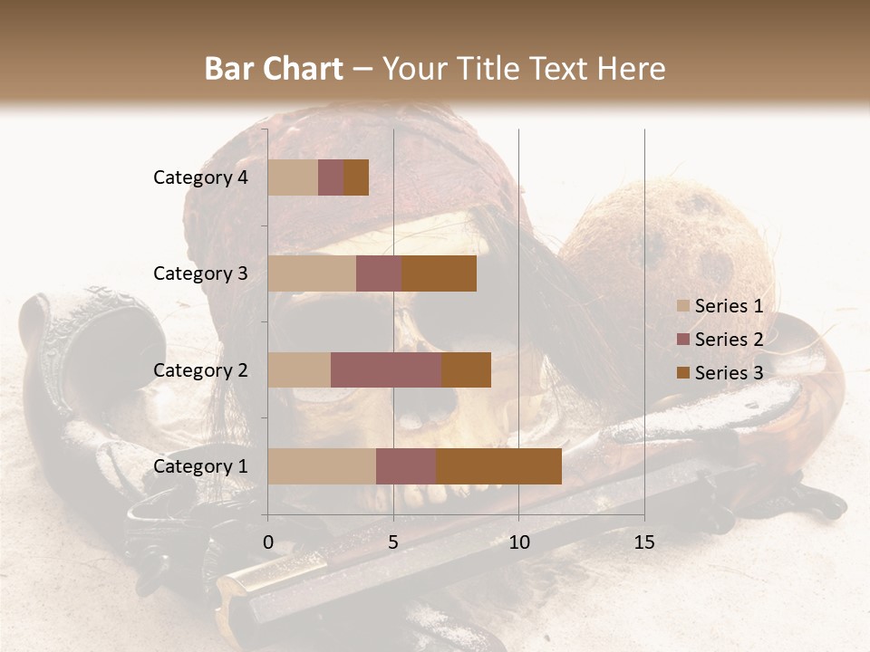 Skeleton Black Bone PowerPoint Template