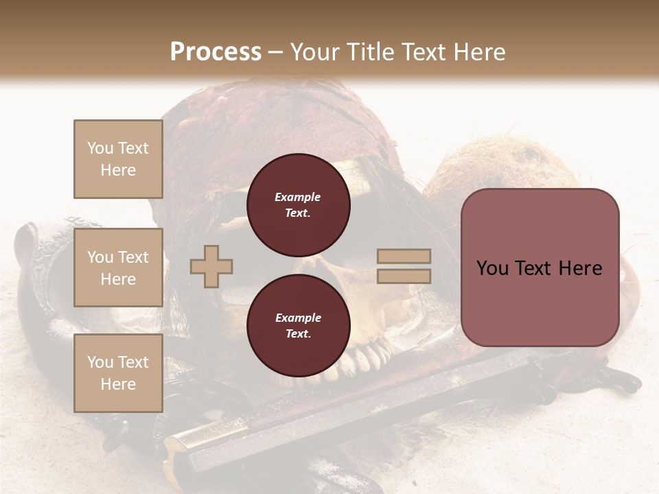 Skeleton Black Bone PowerPoint Template