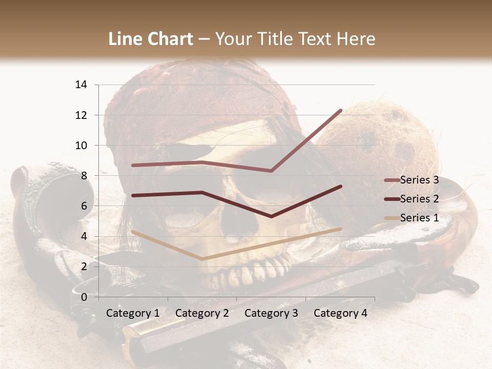 Skeleton Black Bone PowerPoint Template