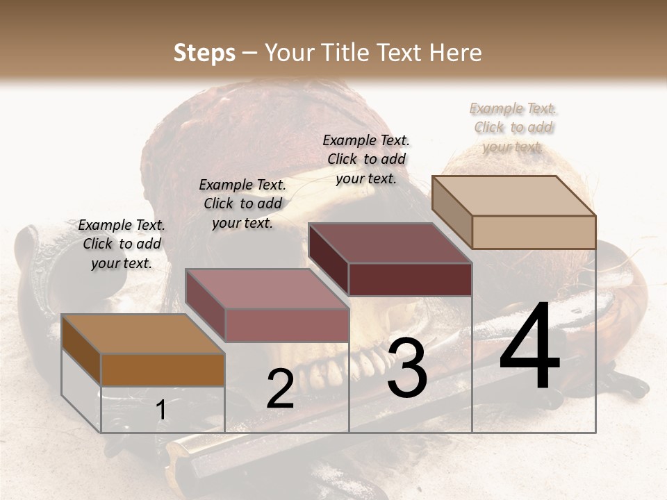 Skeleton Black Bone PowerPoint Template