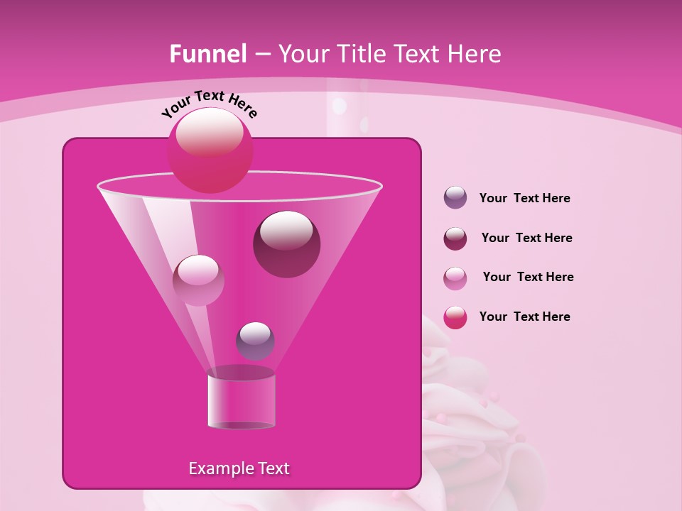 Spots Cupcake Home Baked PowerPoint Template