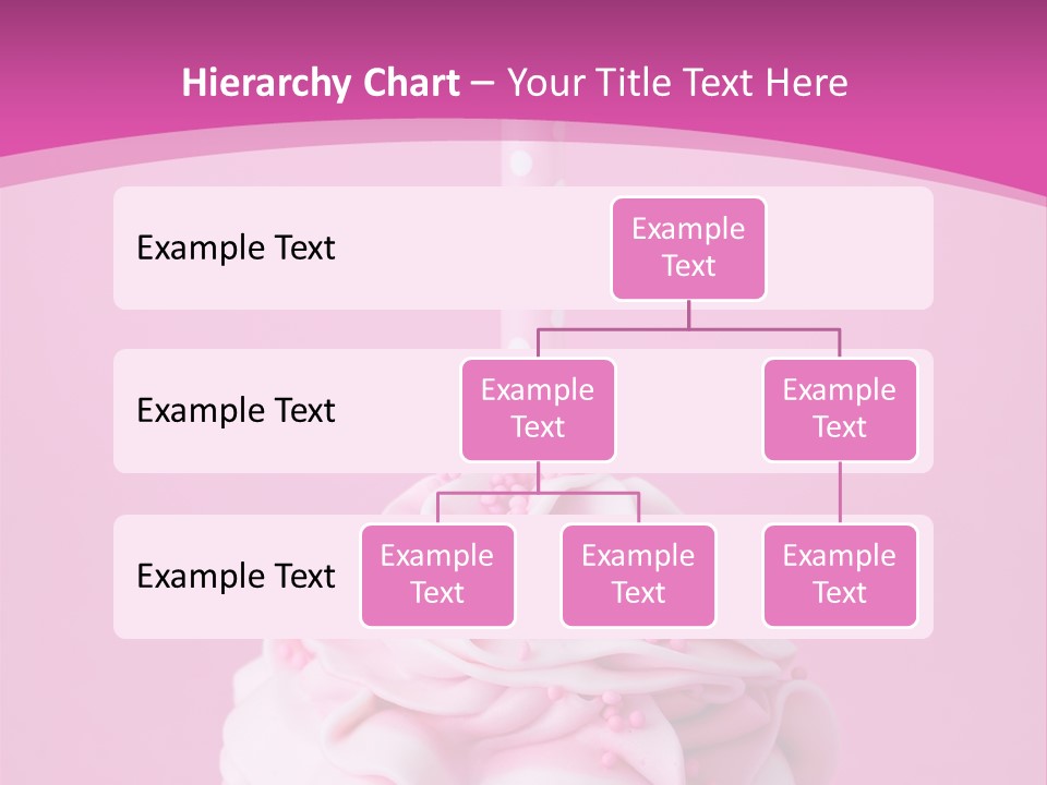 Spots Cupcake Home Baked PowerPoint Template