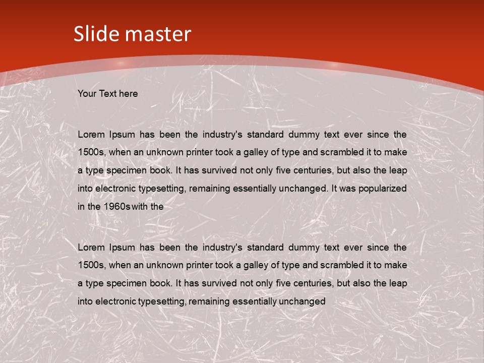 Hole Grass Horror PowerPoint Template