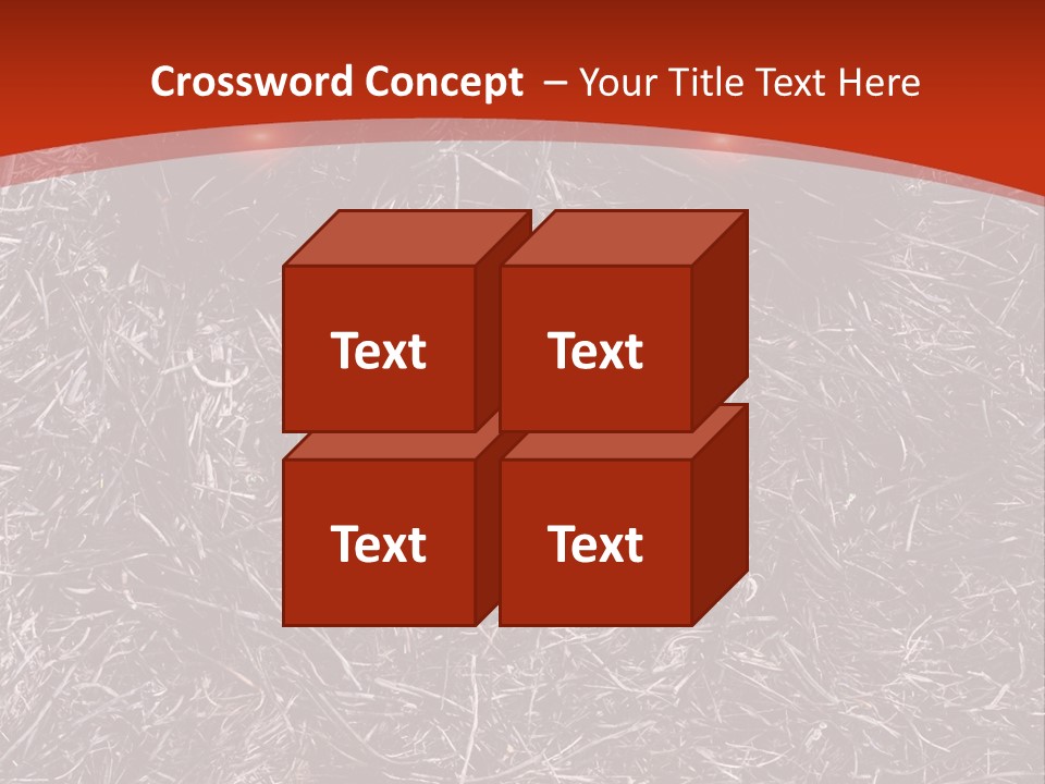 Hole Grass Horror PowerPoint Template