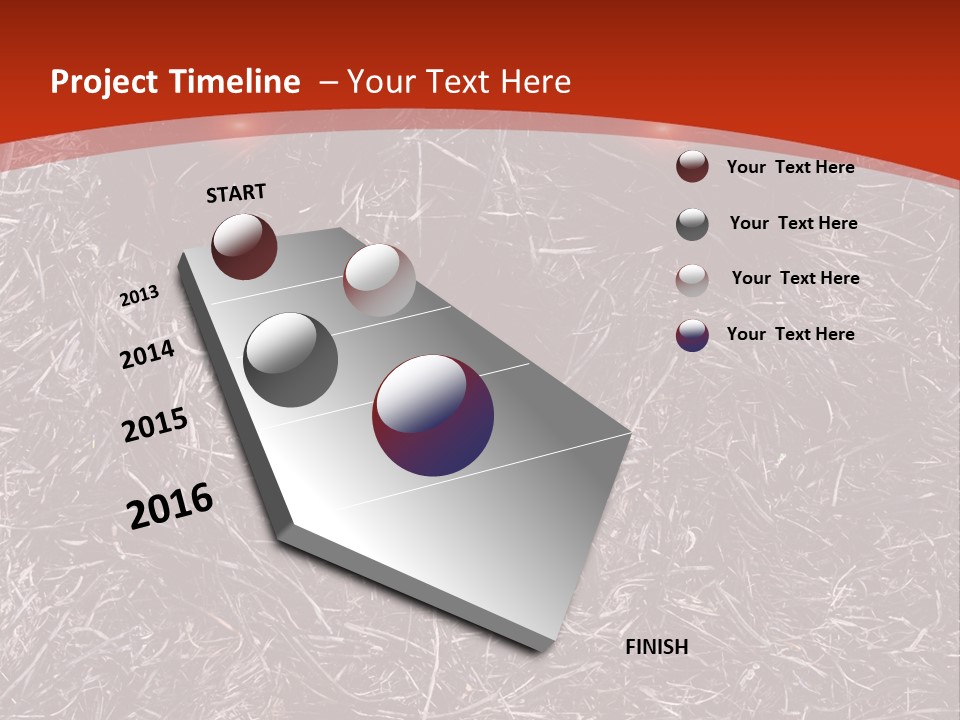 Hole Grass Horror PowerPoint Template