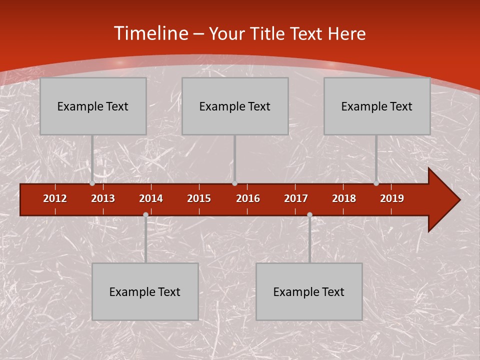 Hole Grass Horror PowerPoint Template