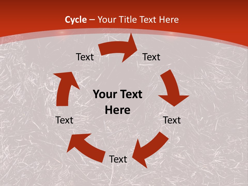 Hole Grass Horror PowerPoint Template