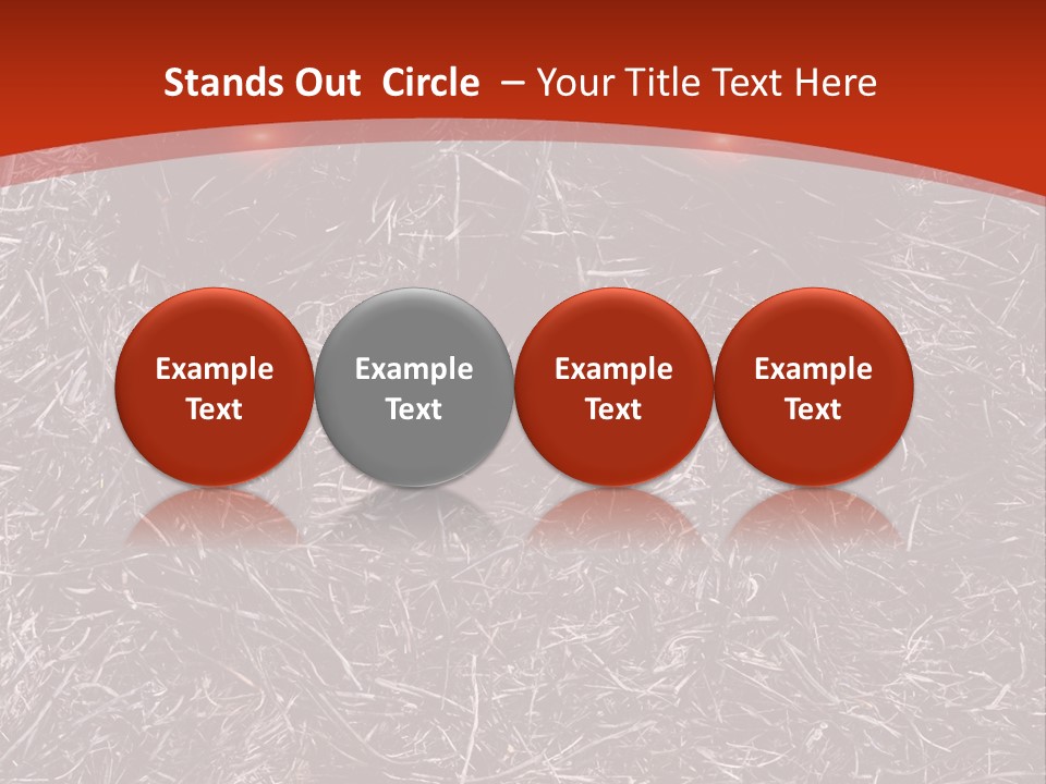 Hole Grass Horror PowerPoint Template