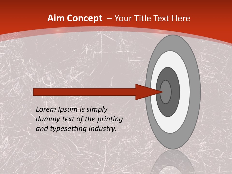Hole Grass Horror PowerPoint Template
