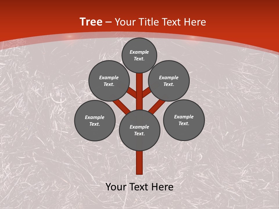 Hole Grass Horror PowerPoint Template
