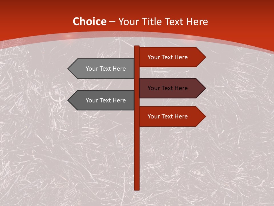 Hole Grass Horror PowerPoint Template