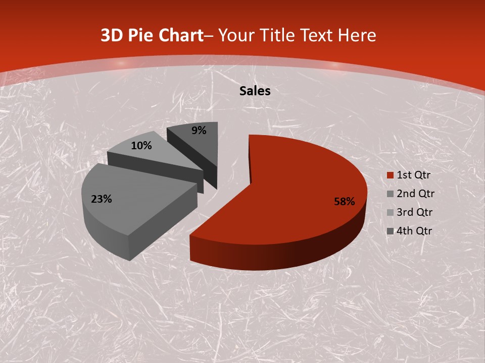 Hole Grass Horror PowerPoint Template