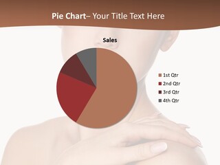 Brown Woman Portrait PowerPoint Template