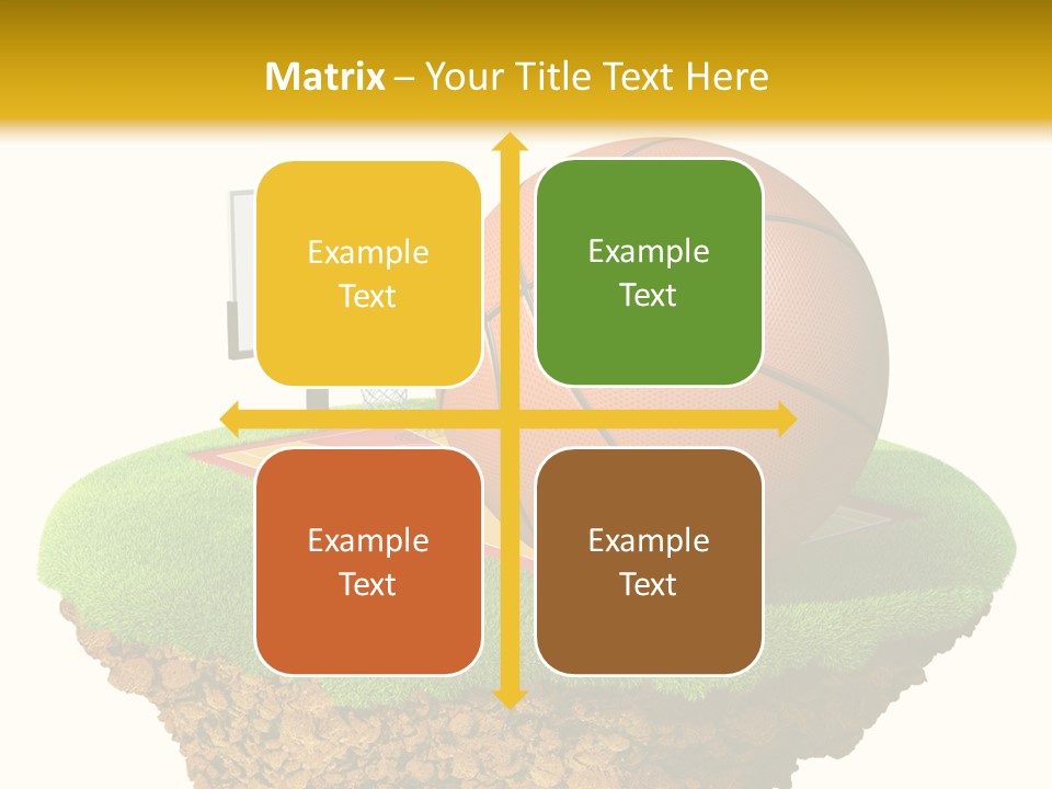 Nba Fun Green PowerPoint Template