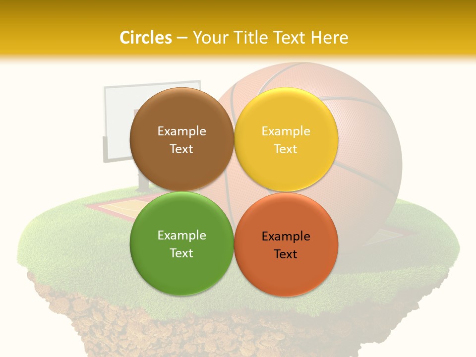 Nba Fun Green PowerPoint Template