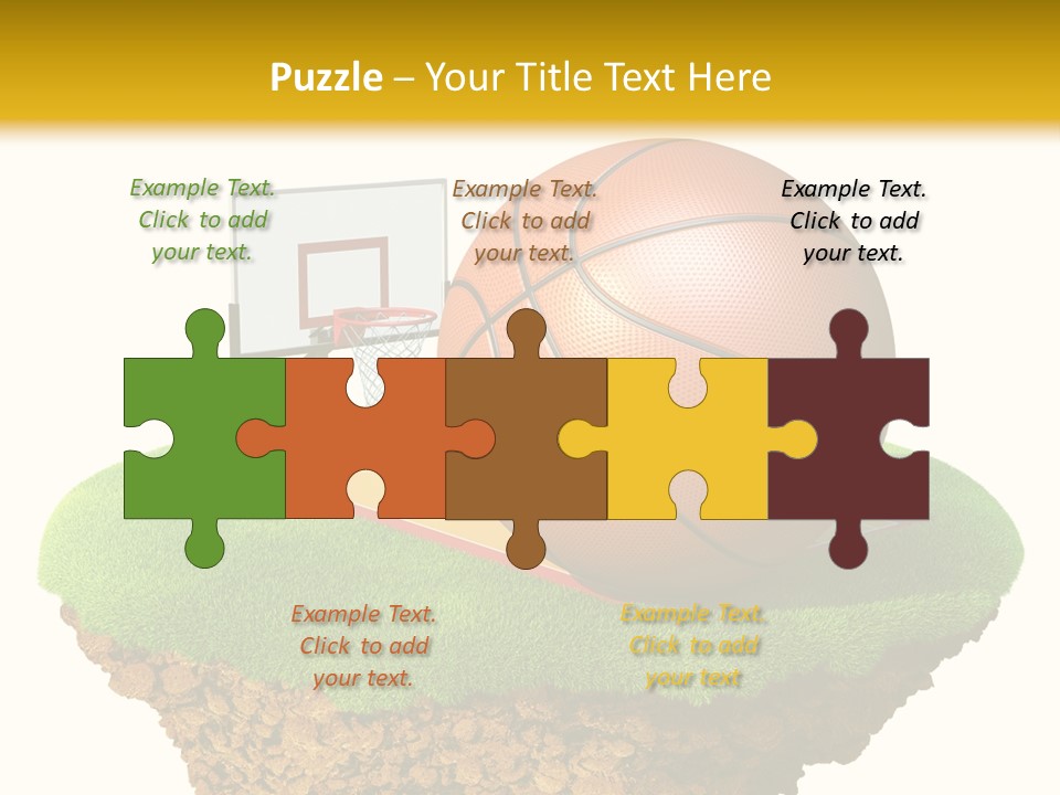 Nba Fun Green PowerPoint Template