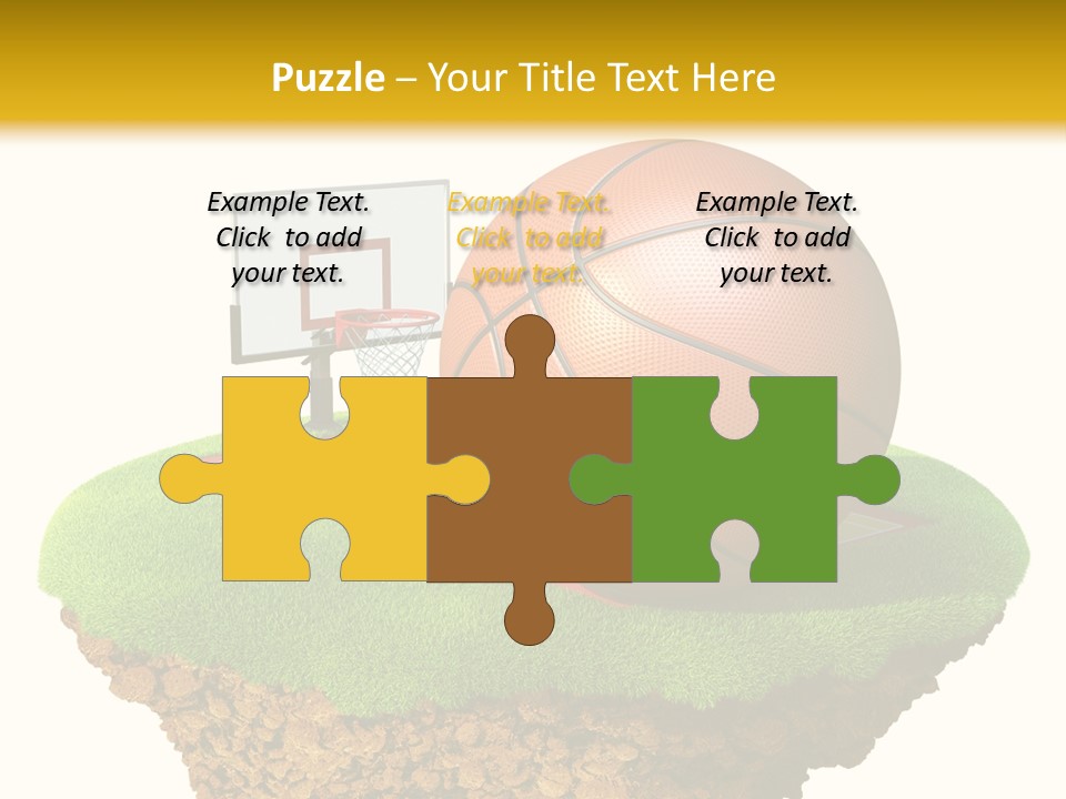 Nba Fun Green PowerPoint Template